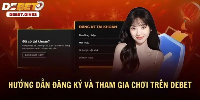 Trang chủ Cách Đăng Ký Tài Khoản Debet - Chỉ 4 Bước Đơn Giản