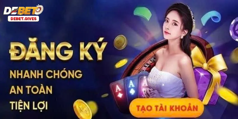 Đăng Ký Debet – Khám Phá Thế Giới Game Cá Cược Hấp Dẫn Hướng Dẫn Siêu Tốc: Đăng Ký Debet Chỉ Với 3 Bước Đơn Giản